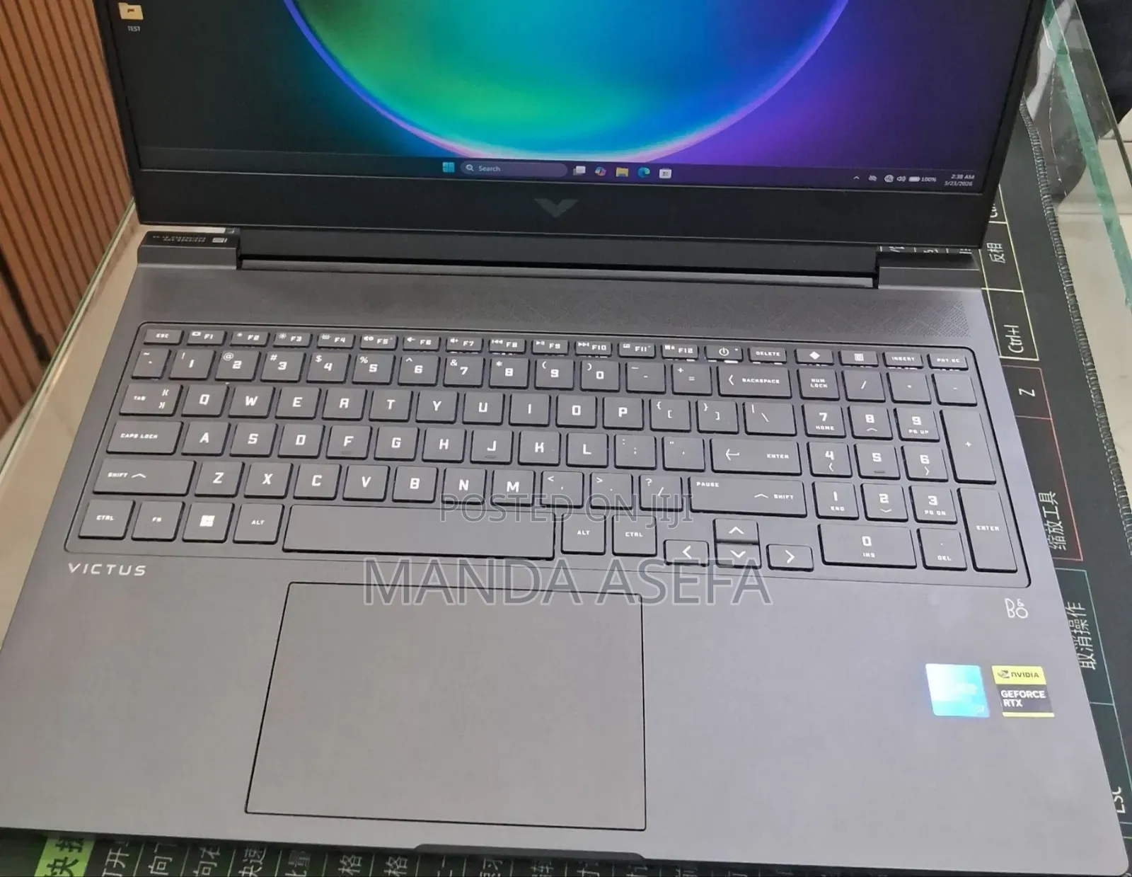 New Laptop HP Victus 16 16GB Intel Core i7 SSD 1T