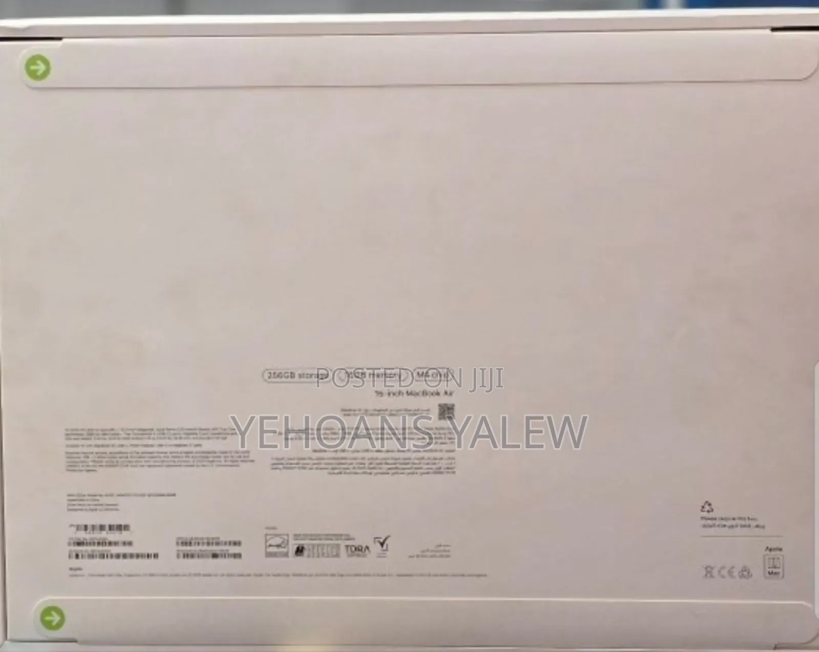New Laptop Apple MacBook Air 2025 M4 16GB Apple M4 SSD 256GB