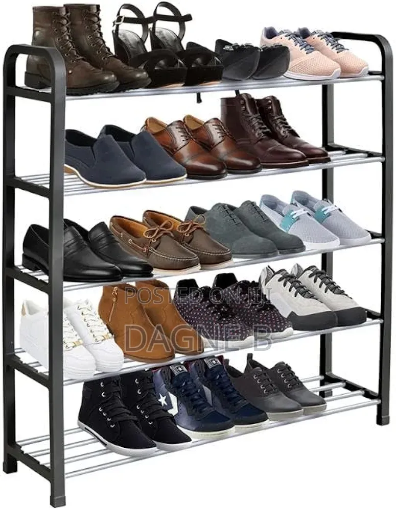 5 Tier Shoes Organizer Rack የጫማ መድርደሪያ