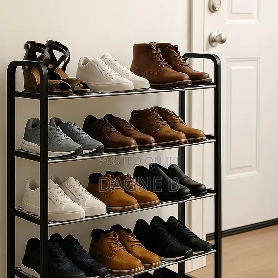 5 Tier Shoes Organizer Rack የጫማ መድርደሪያ