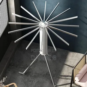 Foldable Octopus Tripod Clothes Drying Rack የሚተጣጠፍ ልብስ መደርደሪያ እና ማስጫ