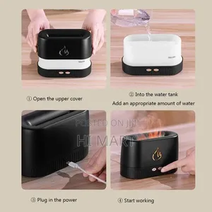 High Quality Flame Aroma Diffuser Humidifier