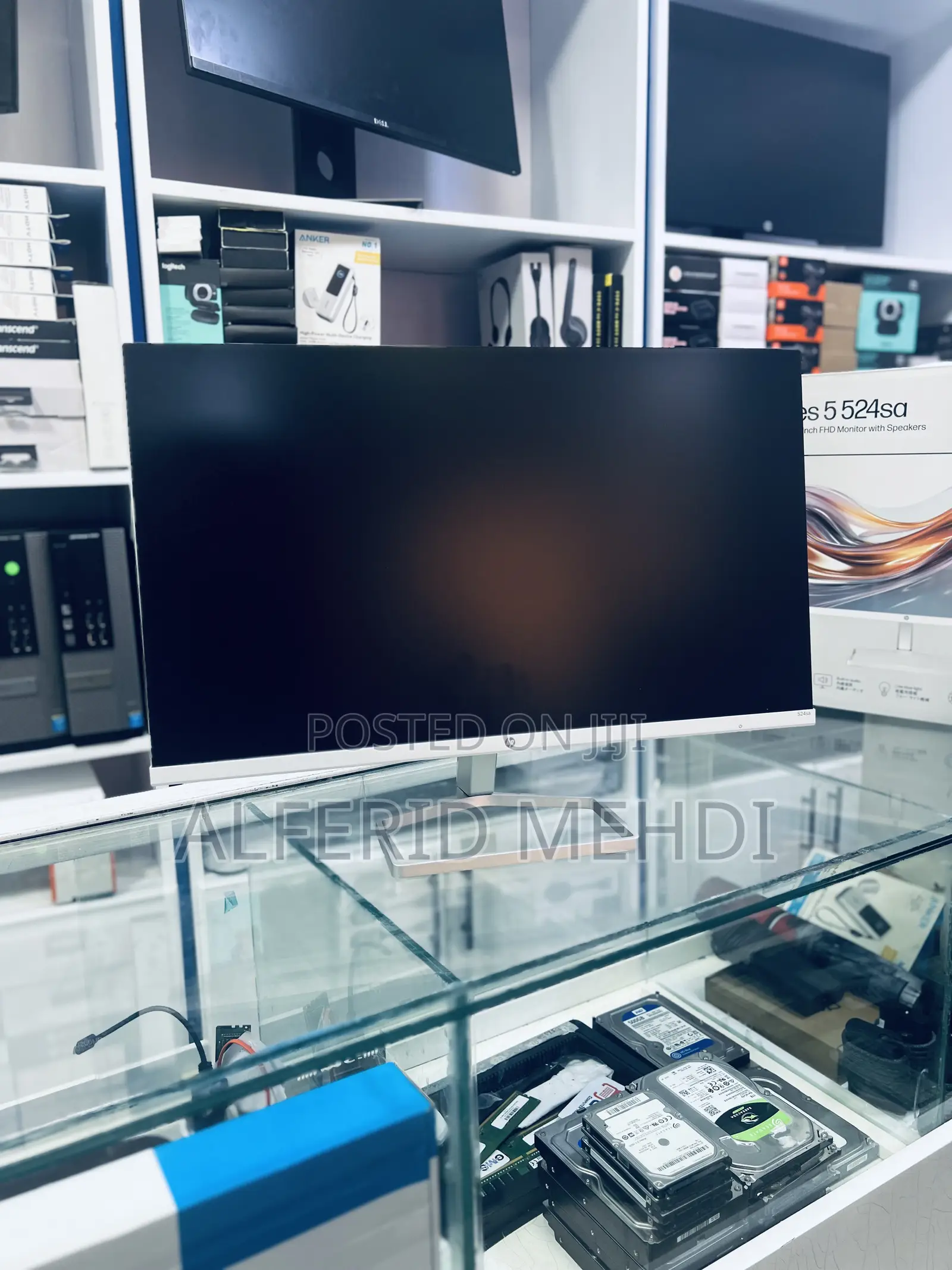 Hp 524sa 24 inches FHD Monitor – Clear Smooth Display!