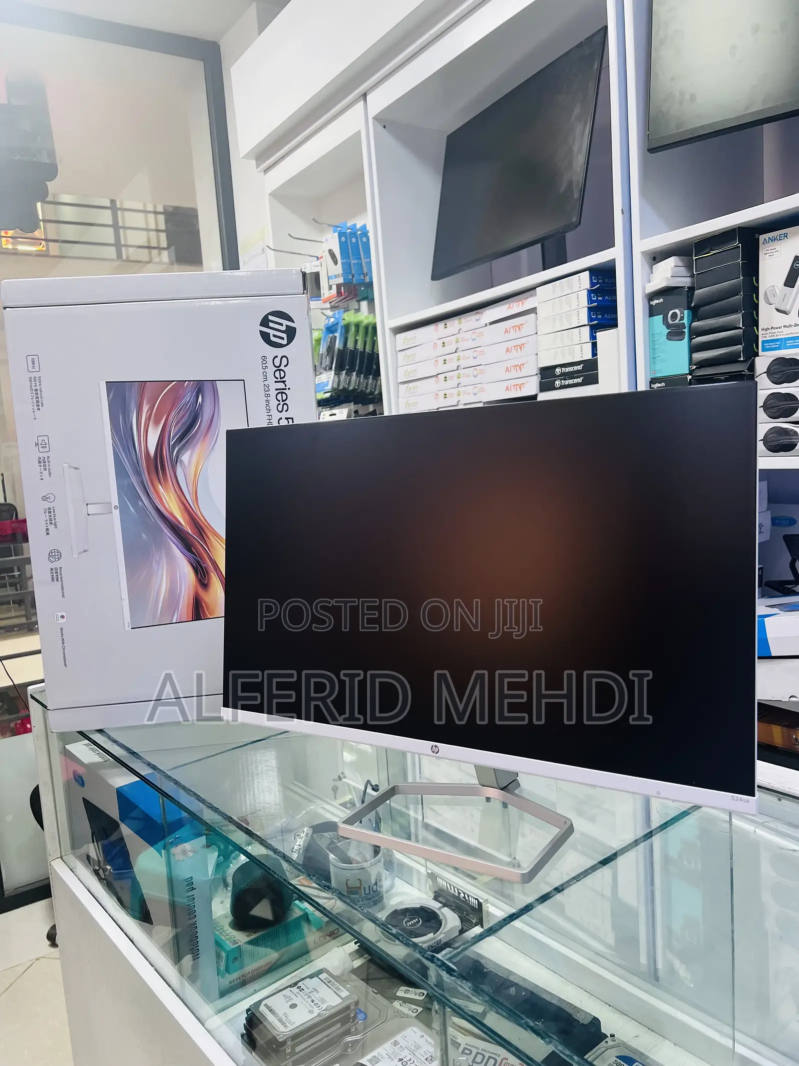 Hp 524sa 24 inches FHD Monitor – Clear Smooth Display!