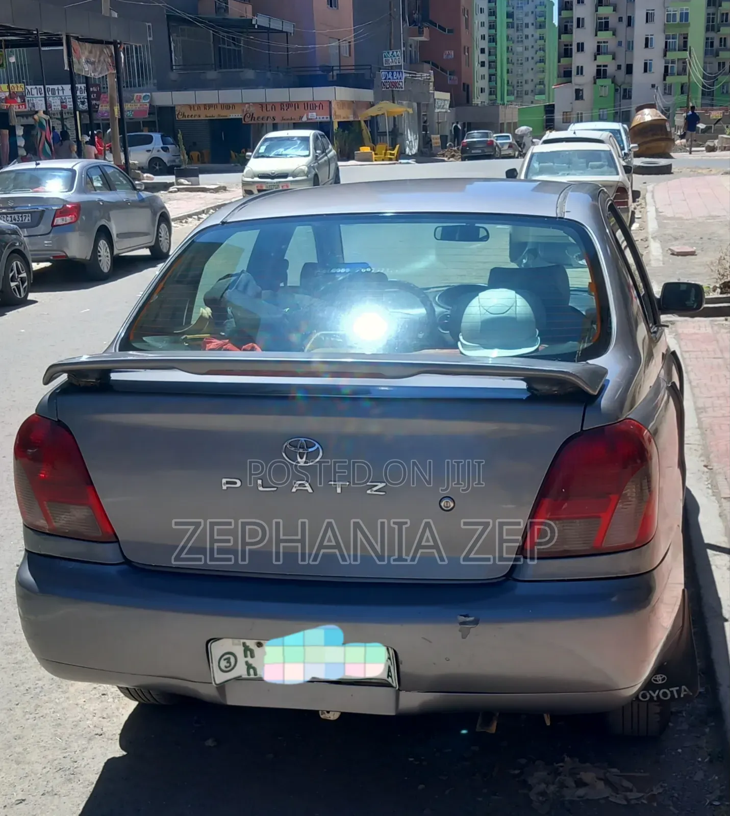 Toyota Platz 1.0 FWD 2001 Gray