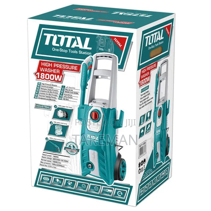 ,Total Industrial High-Pressure Washer Features