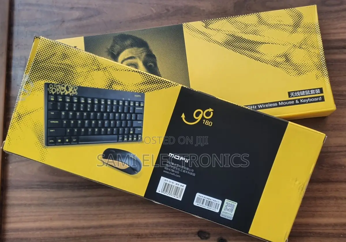 Mofii Wireless Keyboard and Mouse ዋየርለስ ኪቦርድና ማወዝ