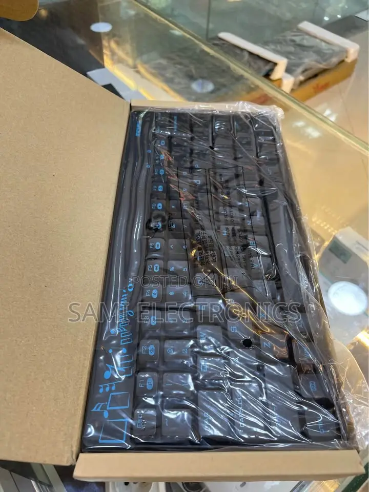 Mofii Wireless Keyboard and Mouse ዋየርለስ ኪቦርድና ማወዝ