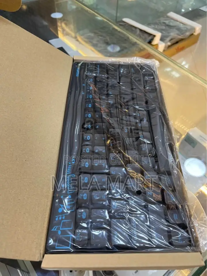 Mofii Wireless Keyboard and Mouse ዋየርለስ ኪቦርድና ማወዝ