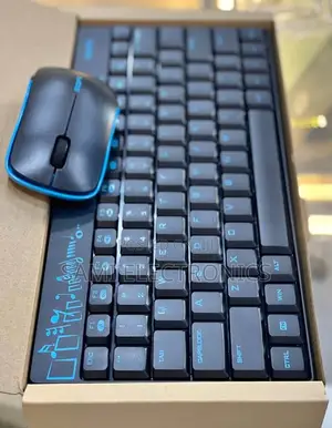 Mofii Wireless Keyboard and Mouse ዋየርለስ ኪቦርድና ማወዝ