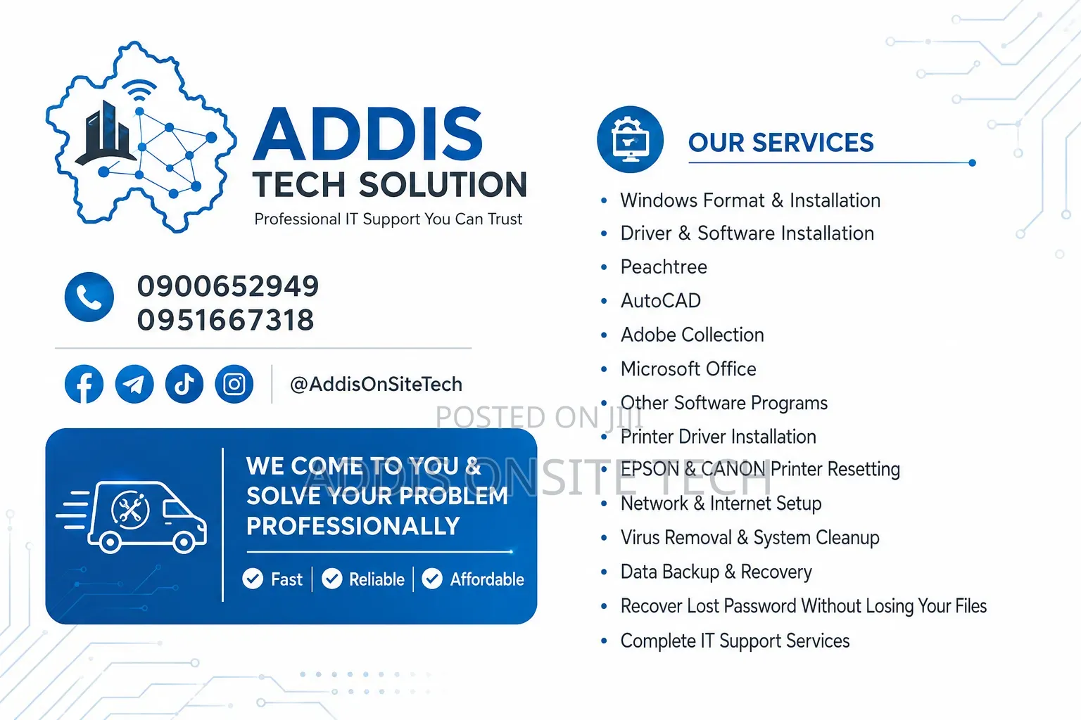 Reliable It Services | Computer Repair | Network Solutions
