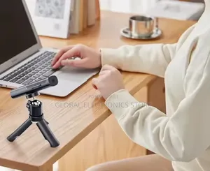 Dual Wireless Lapel Microphone With Handheld Interview Pen