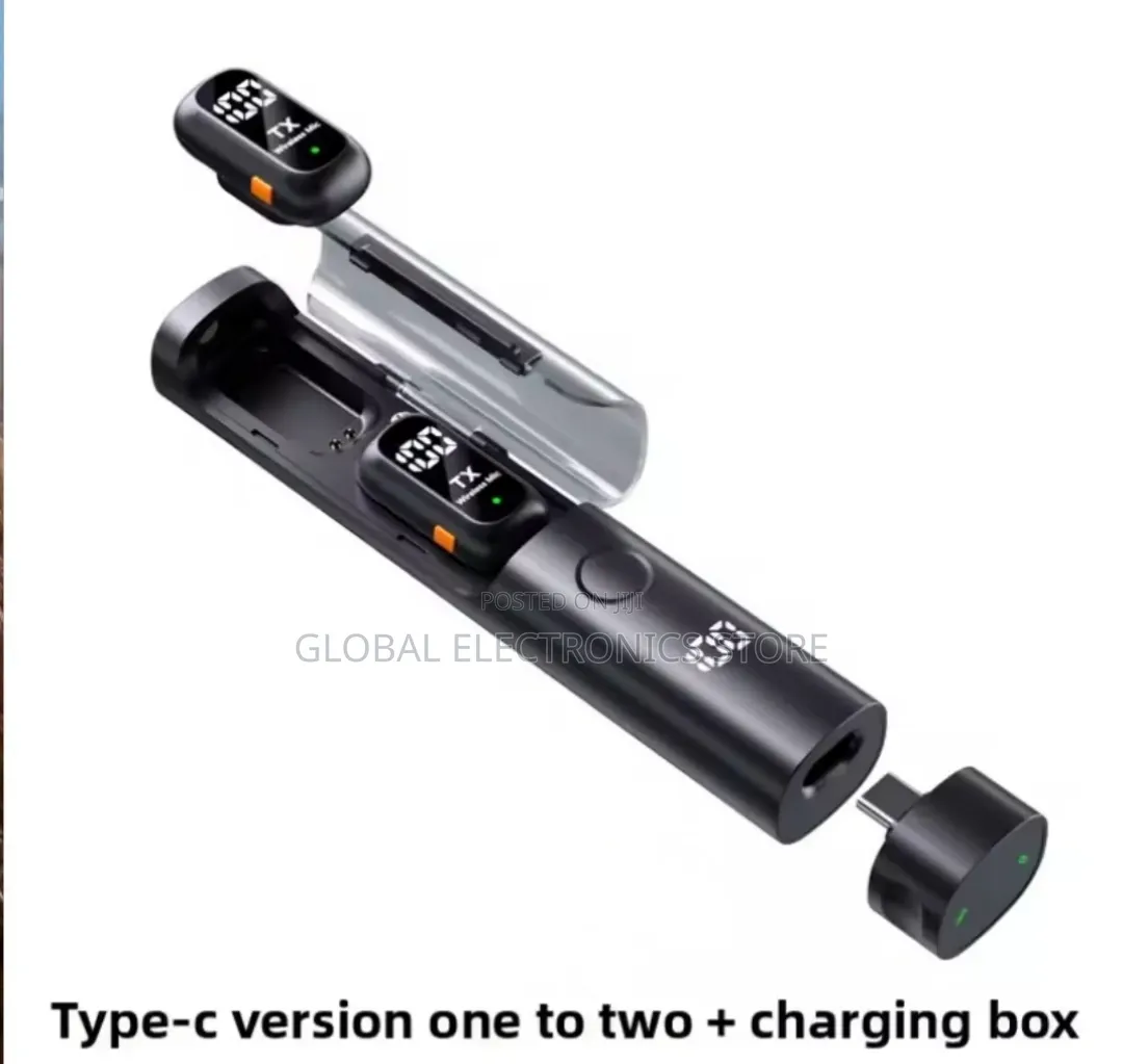 Dual Lapel Microphone With Noise Canceling With Handheld Interview Pen