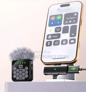 4 Reciver ያለው Wireless Lapel Microphone (4 Reciver + 1 Transmitter )