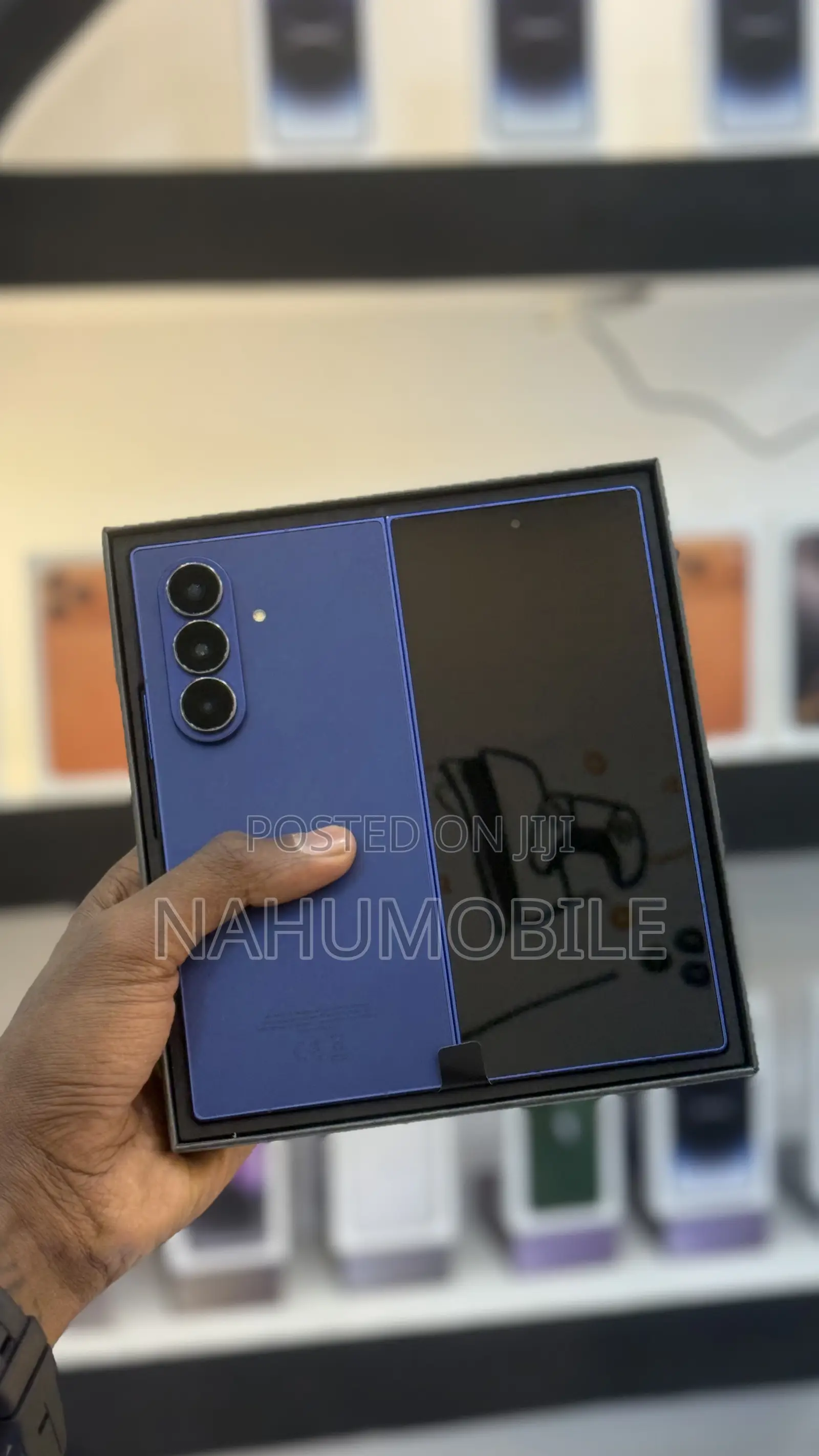 New Samsung Galaxy Z Fold7 256 GB Blue