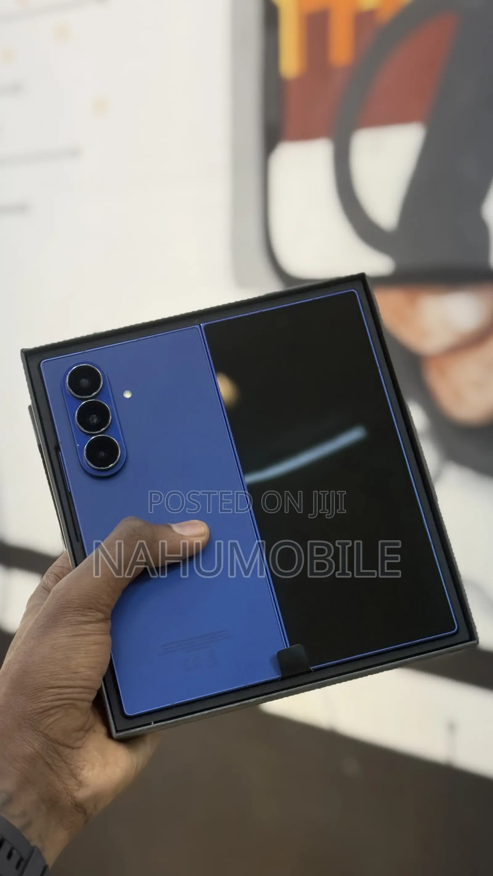 New Samsung Galaxy Z Fold7 256 GB Blue