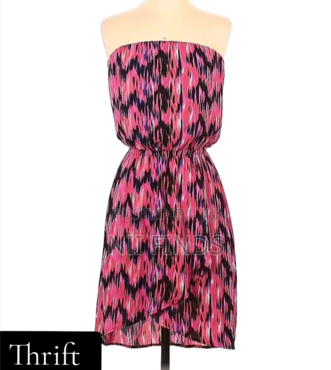 Bonda Women's Express Strapless Dress