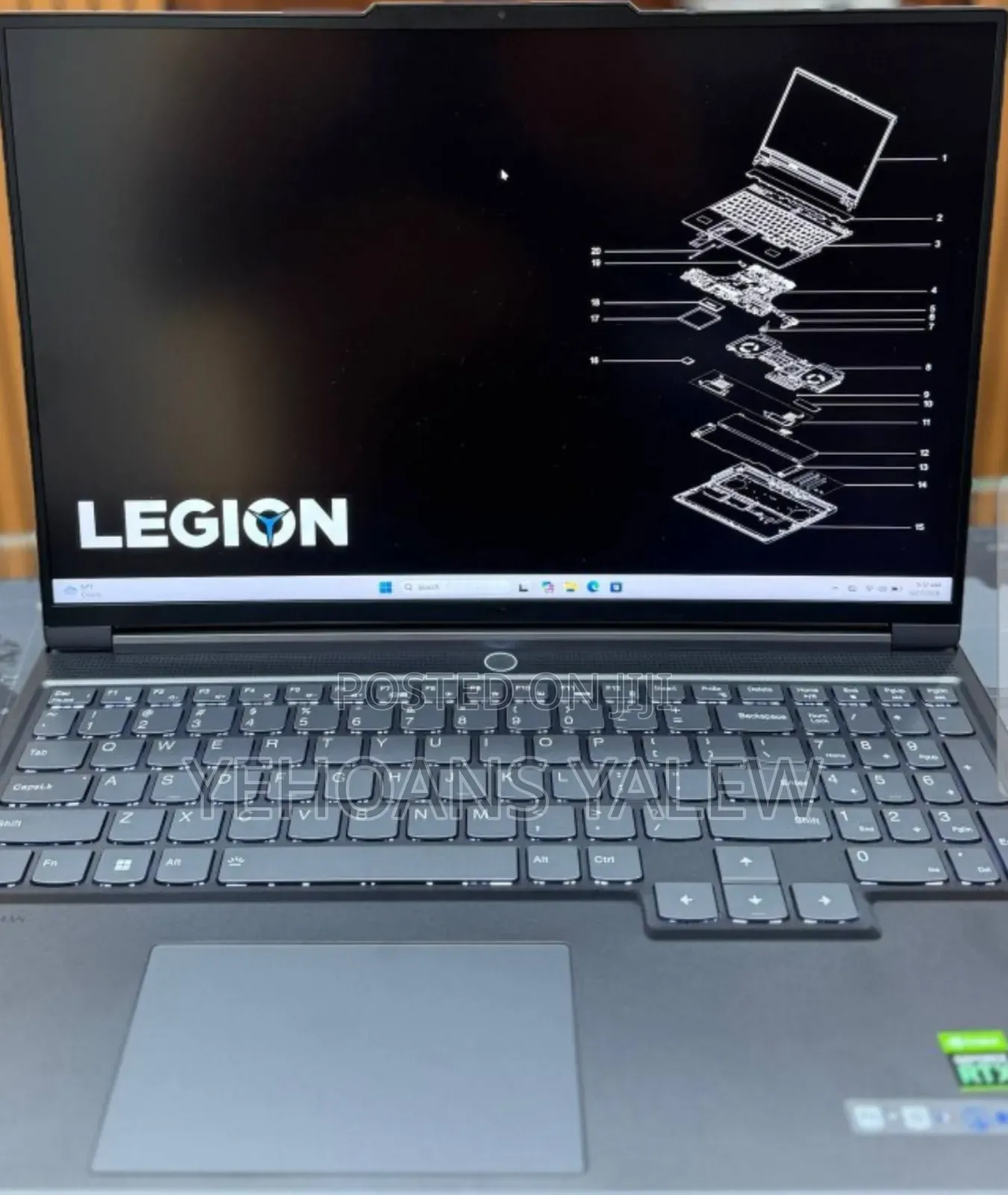 New Laptop Lenovo Legion 5 16GB Intel Core i7 SSD 512GB