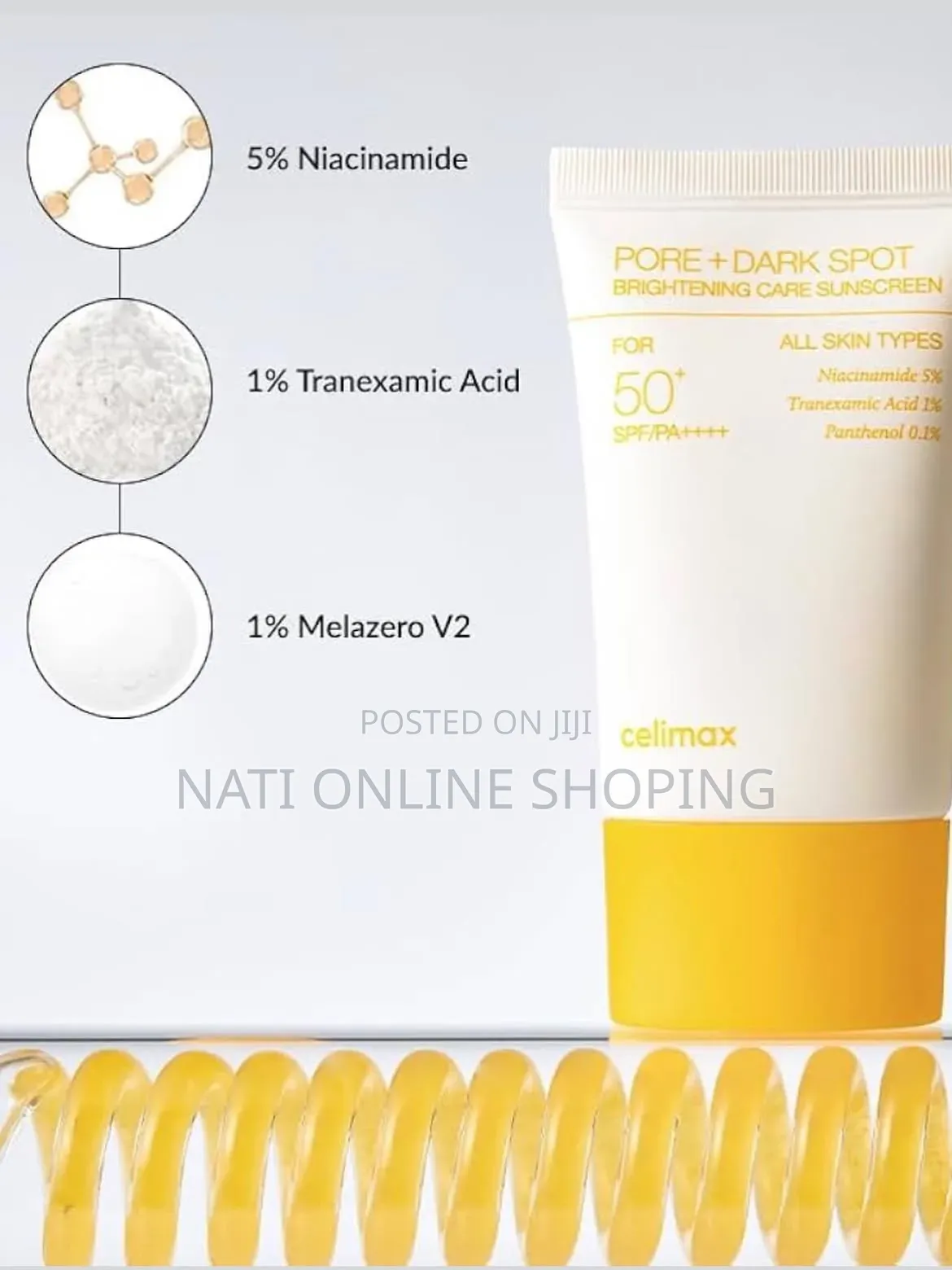 Celimax Pore + Dark Spot Brightening Care Sunscreen