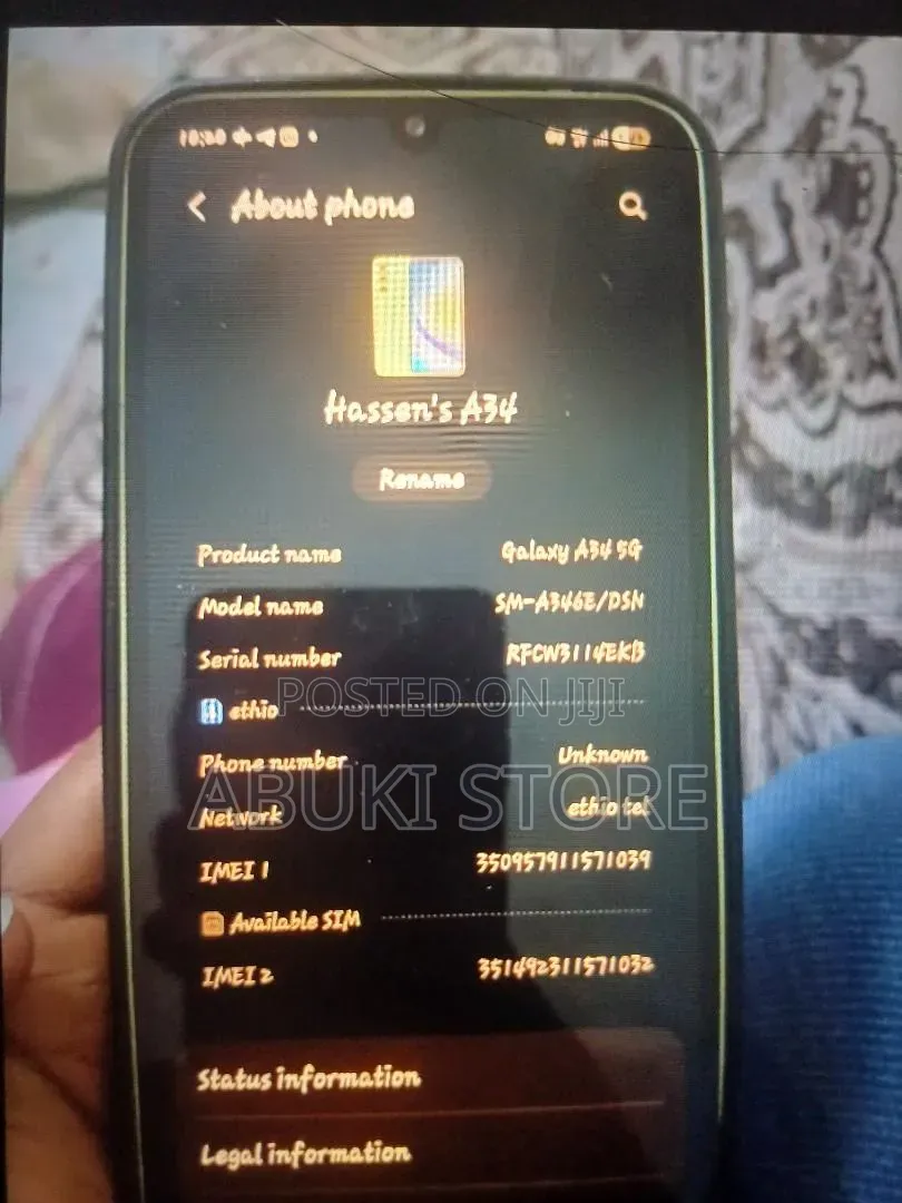 Samsung Galaxy A34 5G 128 GB Green