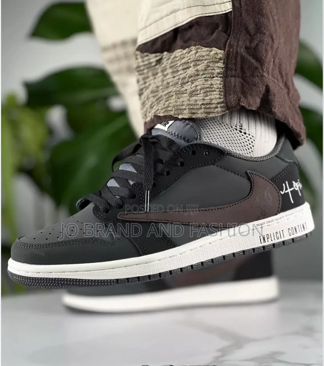 Jordan Cut Low Jack Catus Brown