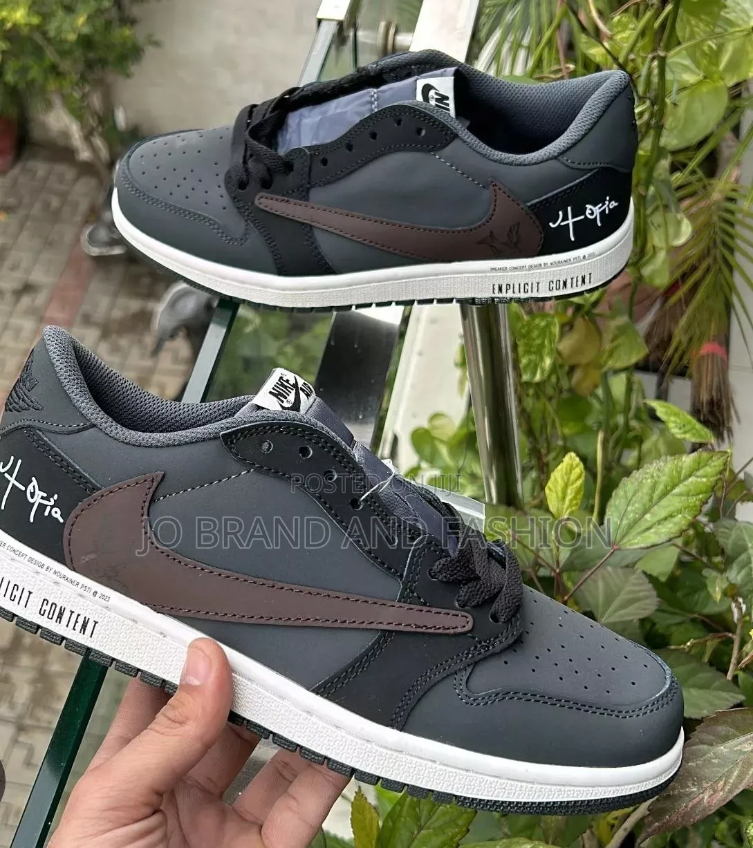 Jordan Cut Low Jack Catus Brown