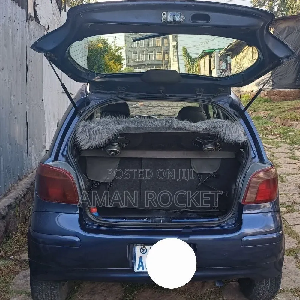 Toyota Vitz 2002 Blue