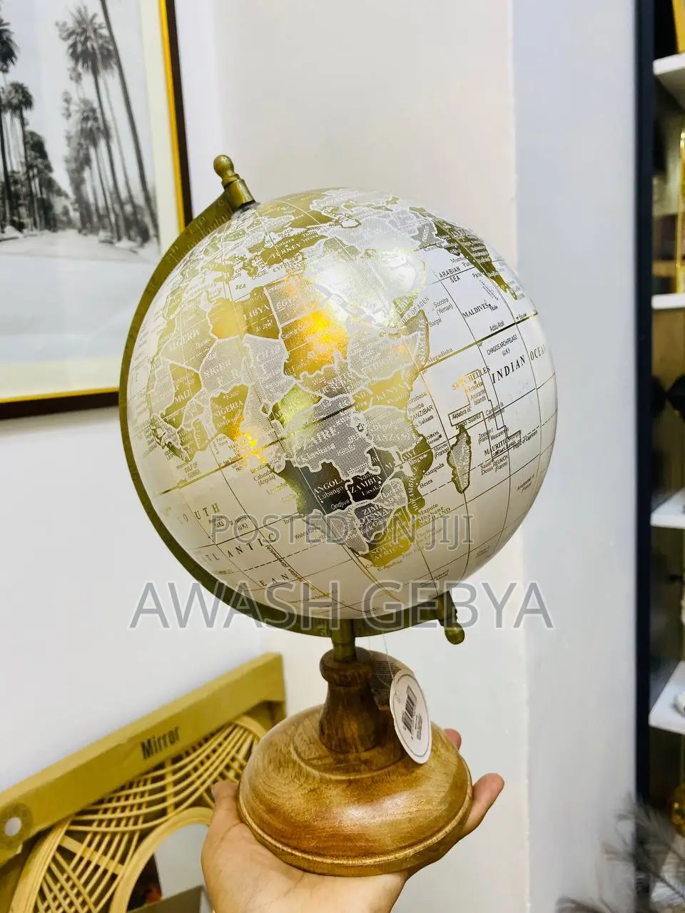 Big Size Desktop World Globe