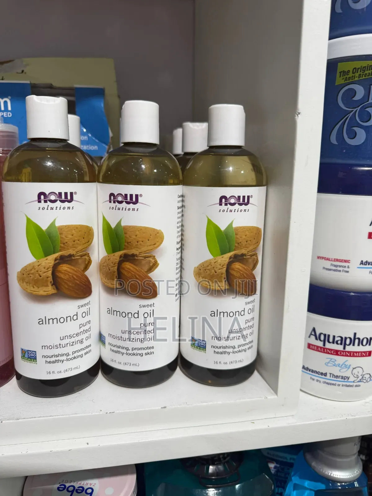 Sweet Almond Oil Pure Unscented Moisturizing Oil Original From Usa