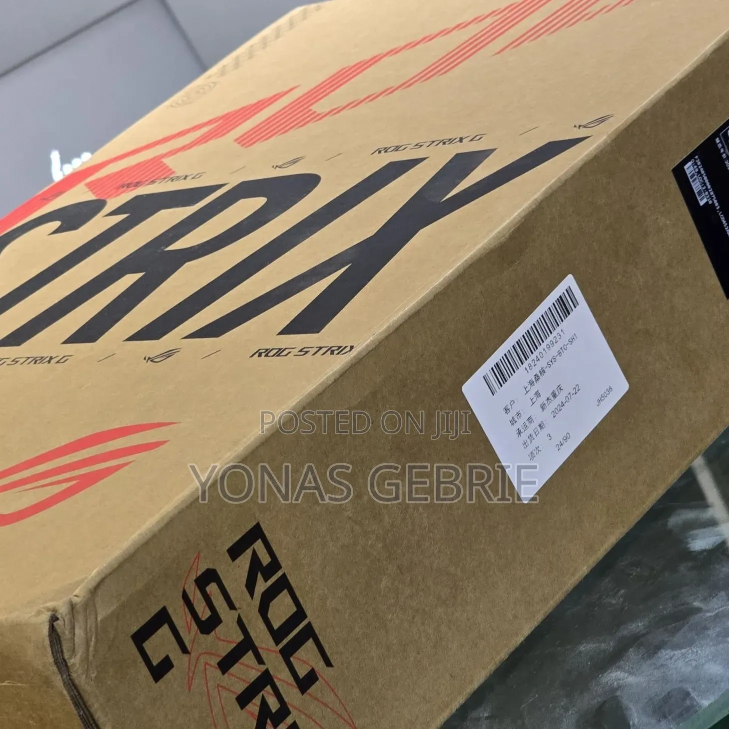 New Laptop Asus ROG Strix G18 16GB Intel Core i9 SSD 1T