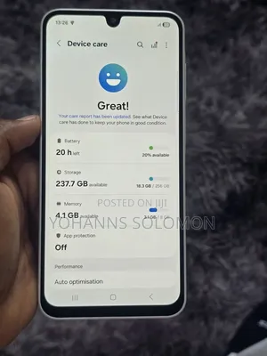 New Samsung Galaxy A26 256 GB White