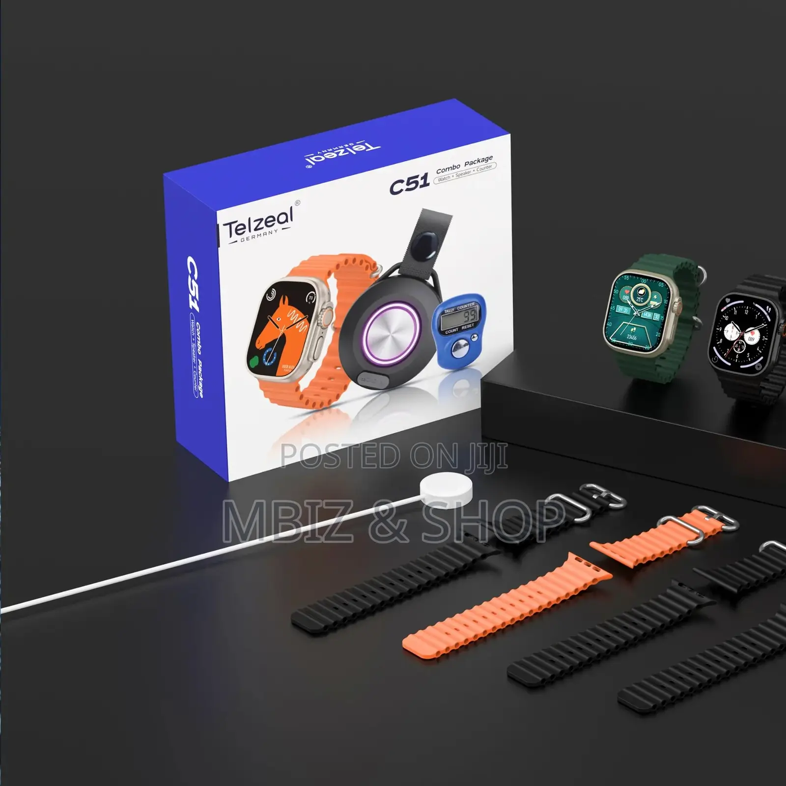Telz 3in1 Smart Watch