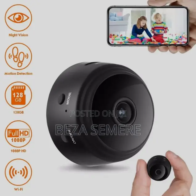 Magnetic Wireless A9 Mini CCTV Camera – No Wiring Needed!