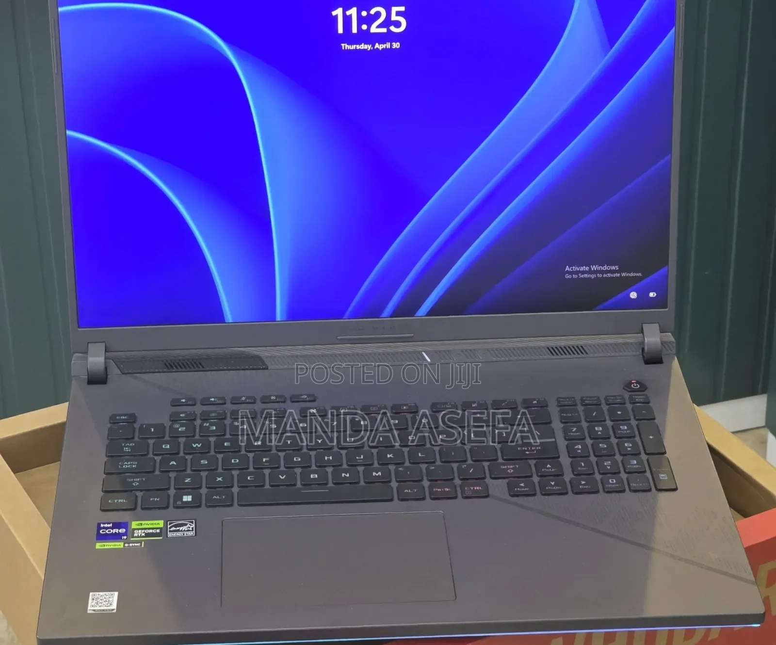 New Laptop Asus ROG Strix G18 16GB Intel Core i9 SSD 1T