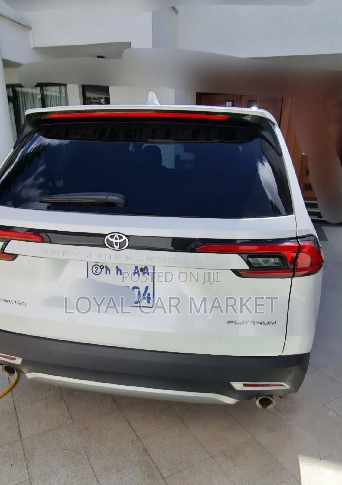 Toyota Grand Highlander Hybrid 2025 White