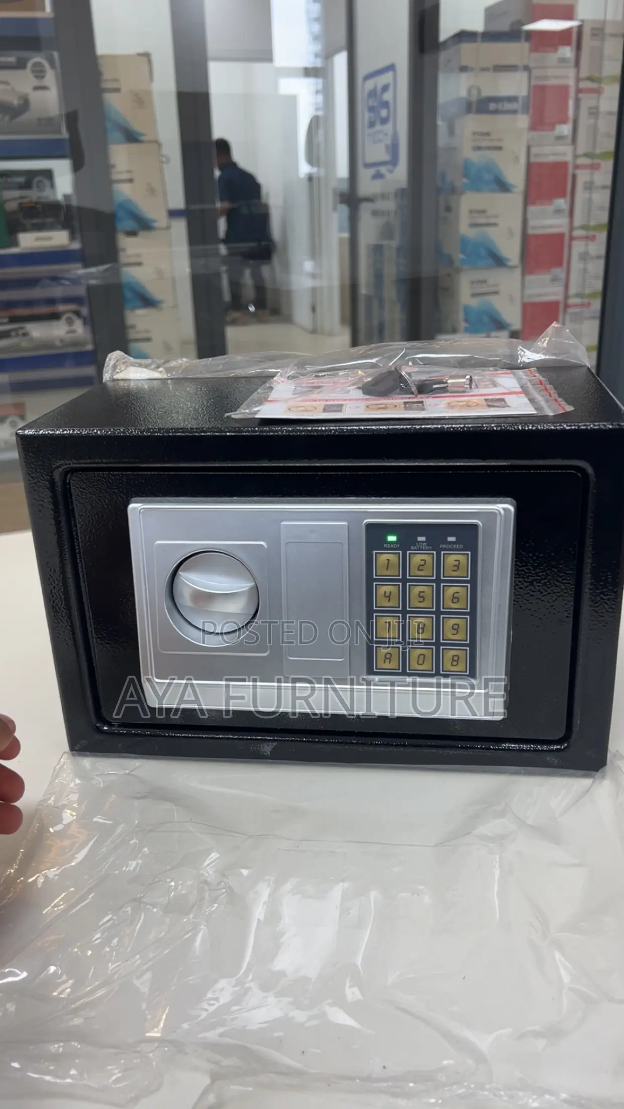 Cash Safe Available
