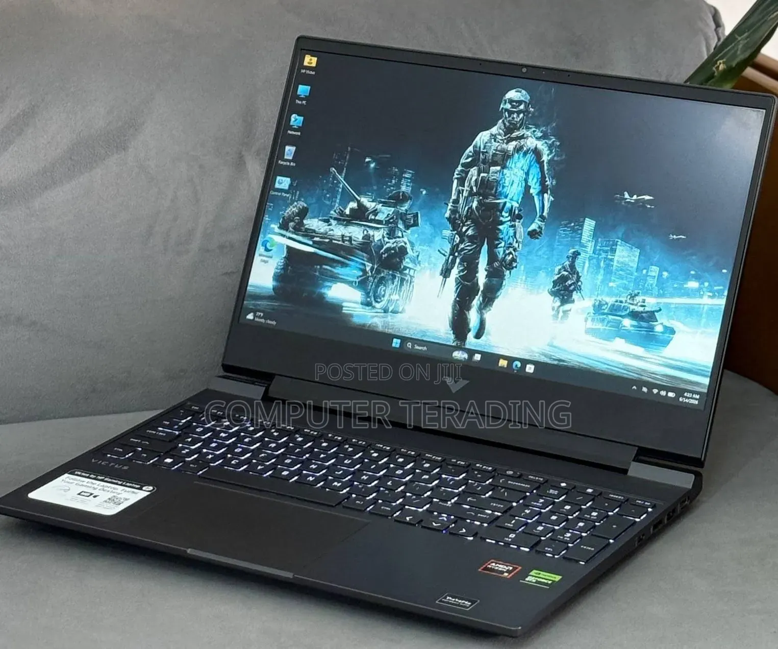 New Laptop HP Victus 15 16GB AMD Ryzen 5 SSD 512GB