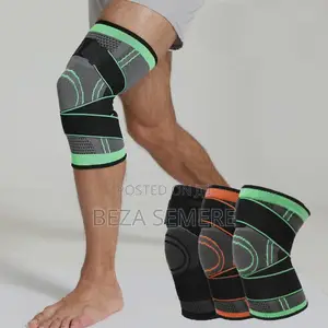 Heavy Duty Sports Knee Brace – Non-slip Elastic (Brand New)