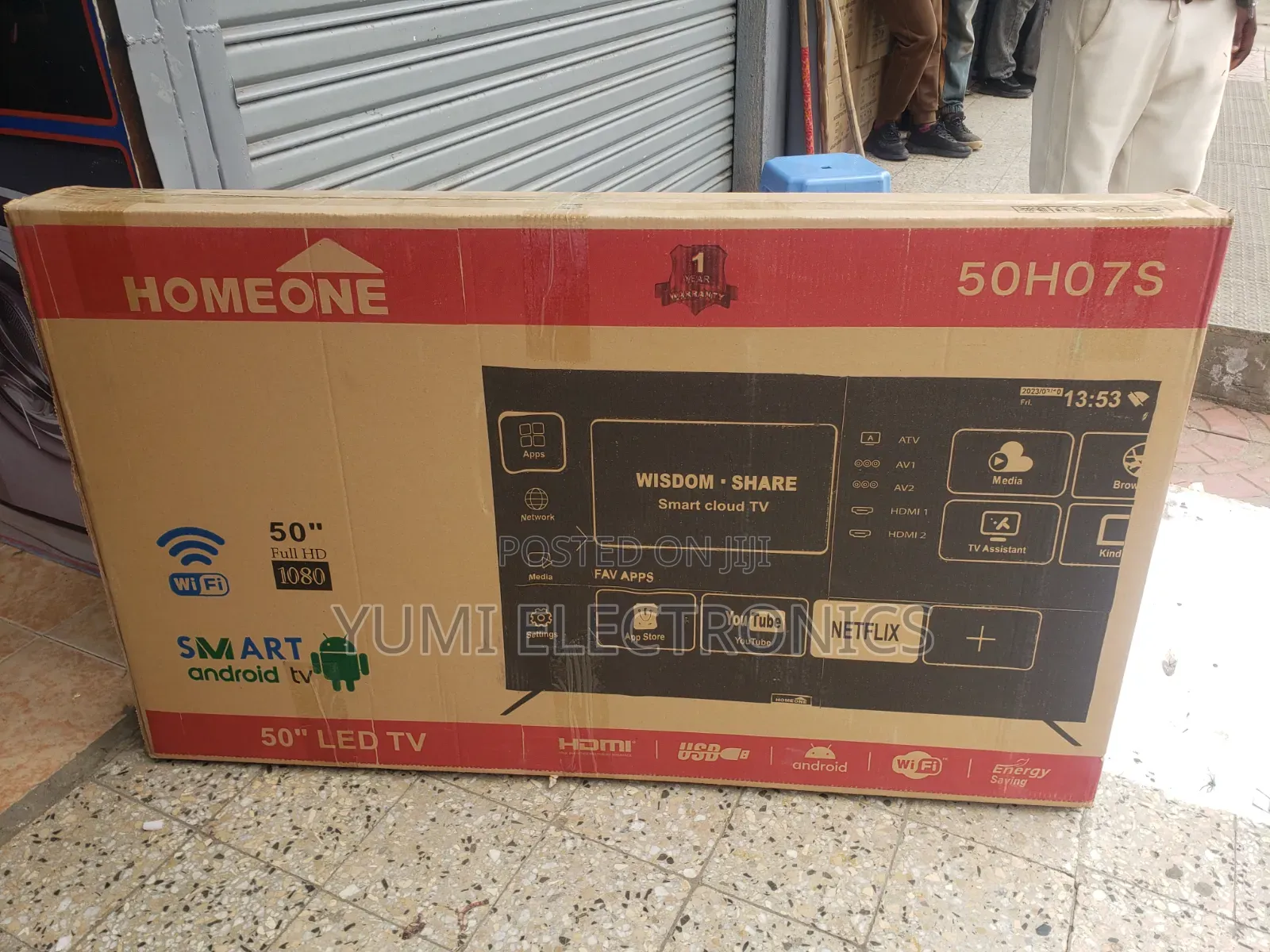 Home One Smart Led 50 Inches Tv