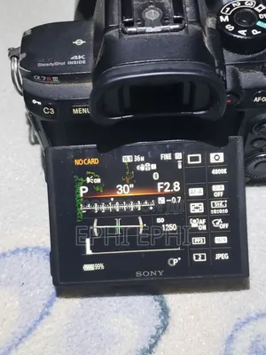Sony A7riii With 28-75 F2.8 Tamron Lens