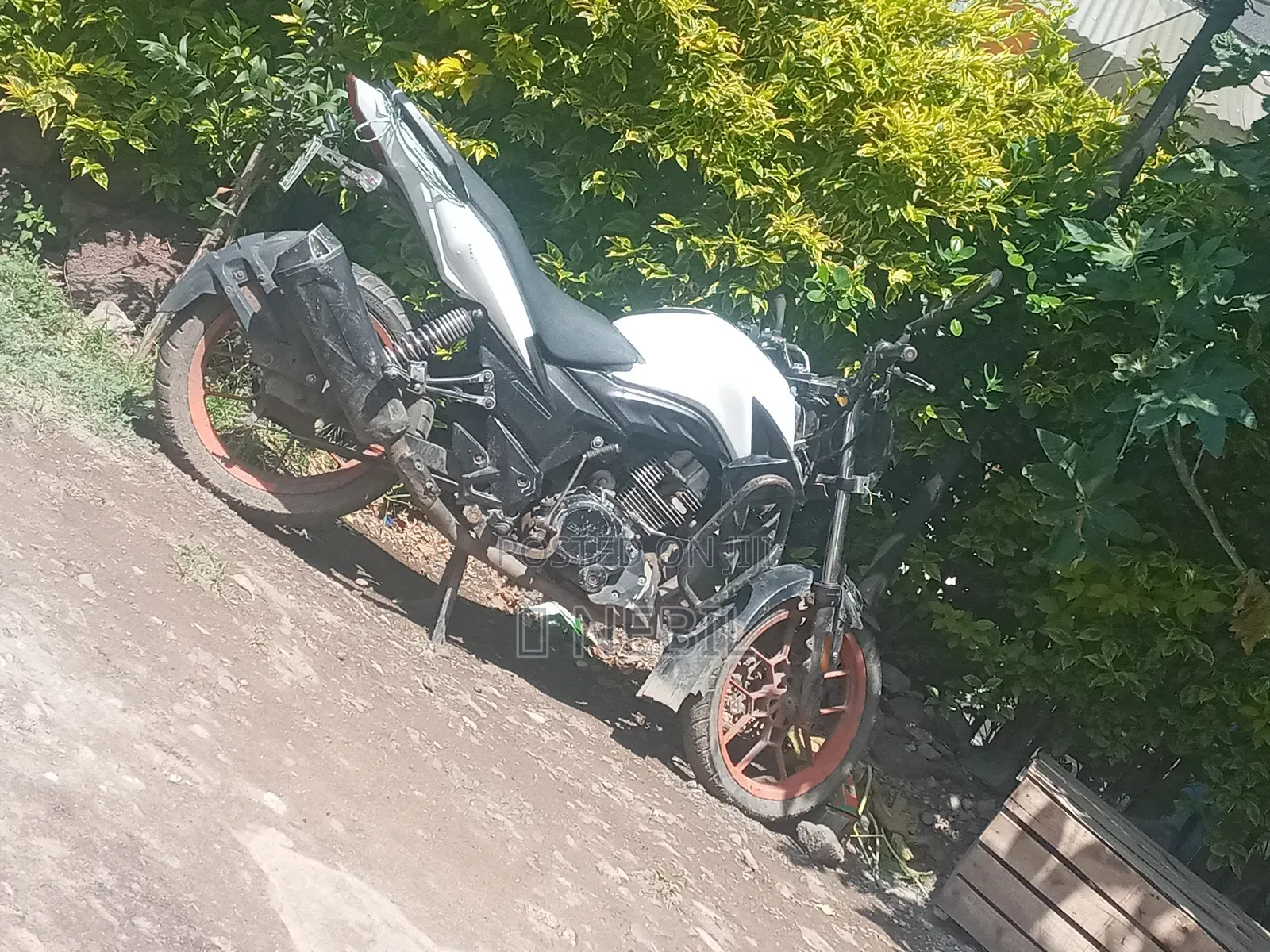 Motorcycle 2017 White