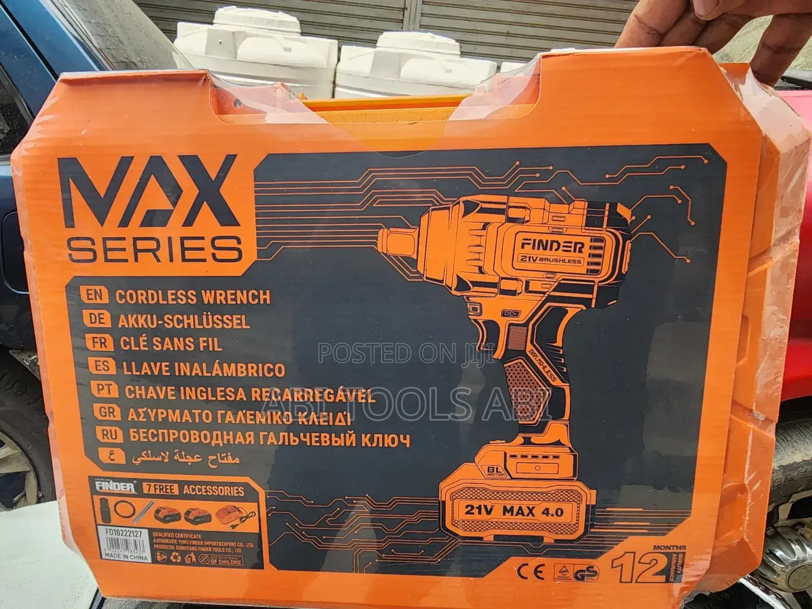 Finder Max 21v Cordless Impact Drill