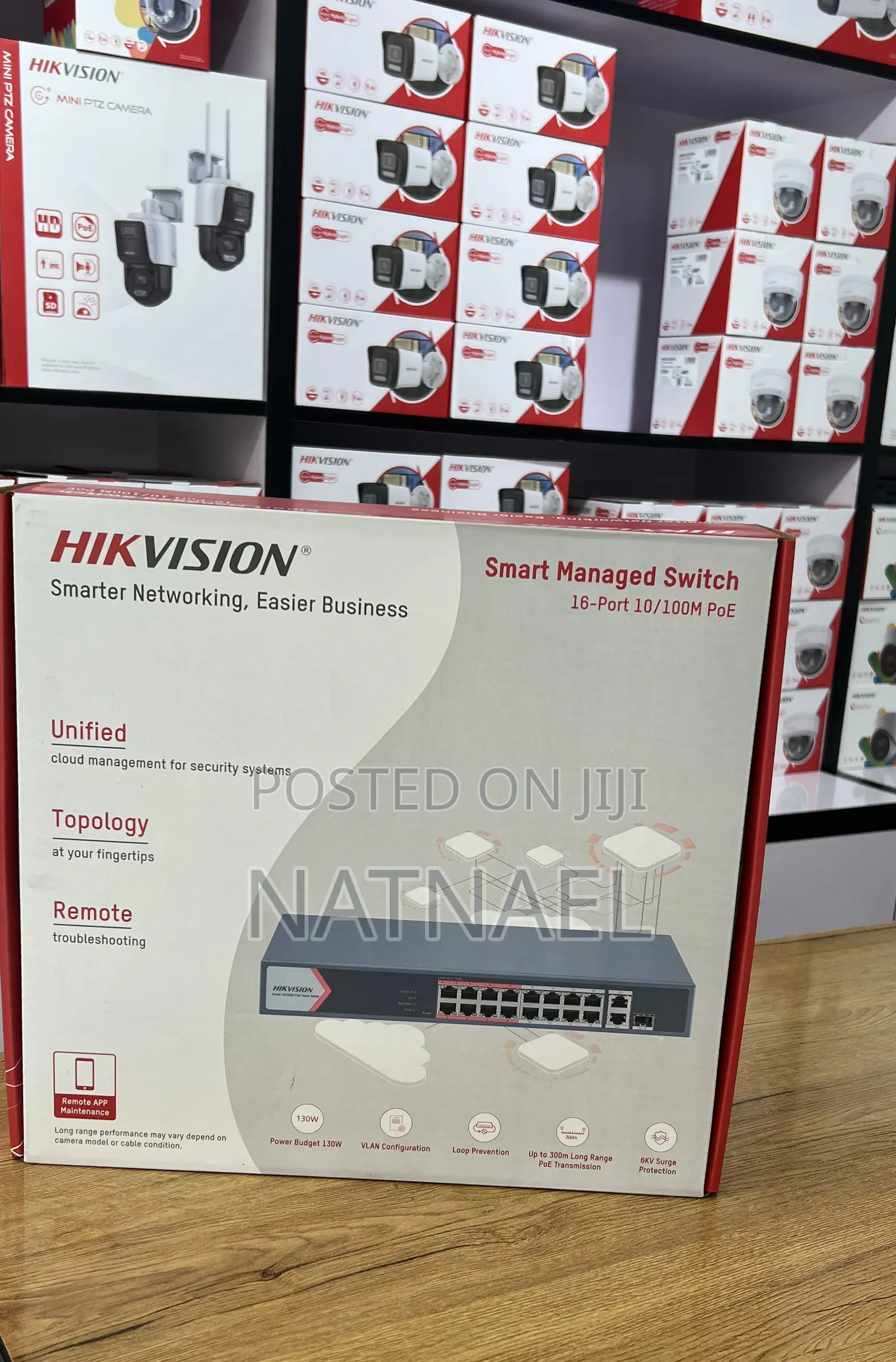 Hik Vision Smart Managed Switch 16 Port Poe