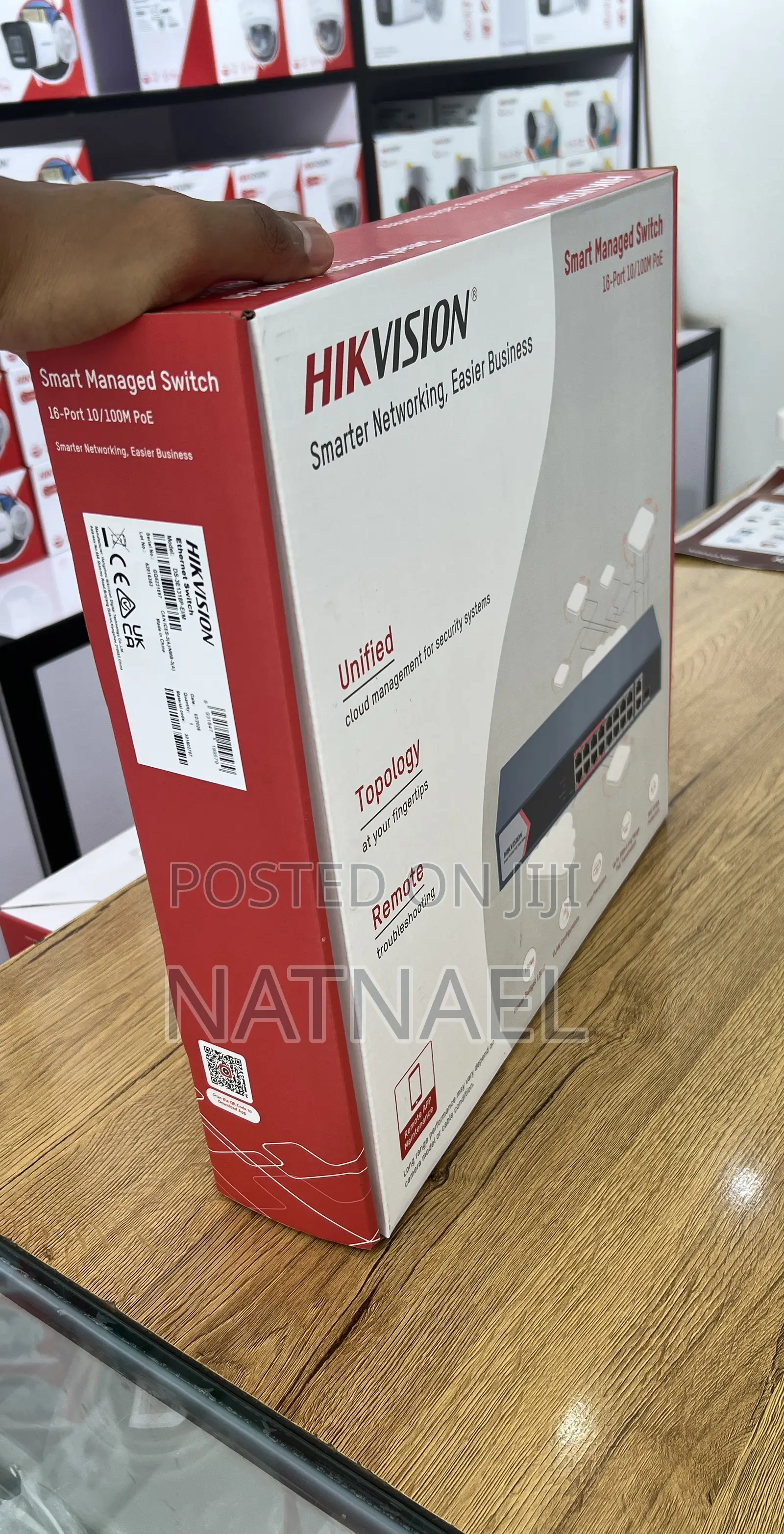 Hik Vision Smart Managed Switch 16 Port Poe
