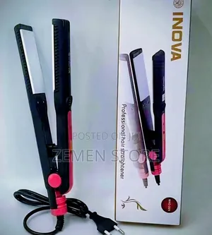 Inova Professional Hair Straightener - Ceramic Flat Iron (Nhc-325)