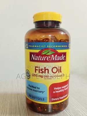 Nature Made Omega 3 Fish Oil 1200mg – 300 Softgels (New Sealed)