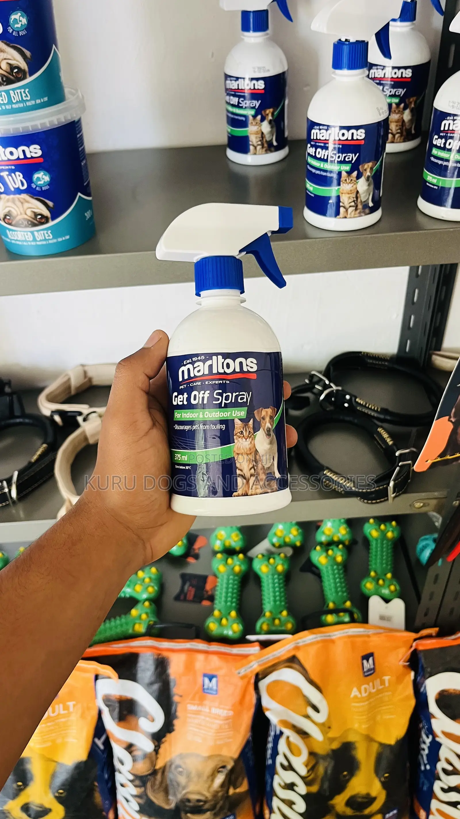 Get Off Spray | በየቦታዉ እንዳይፀዳዱ