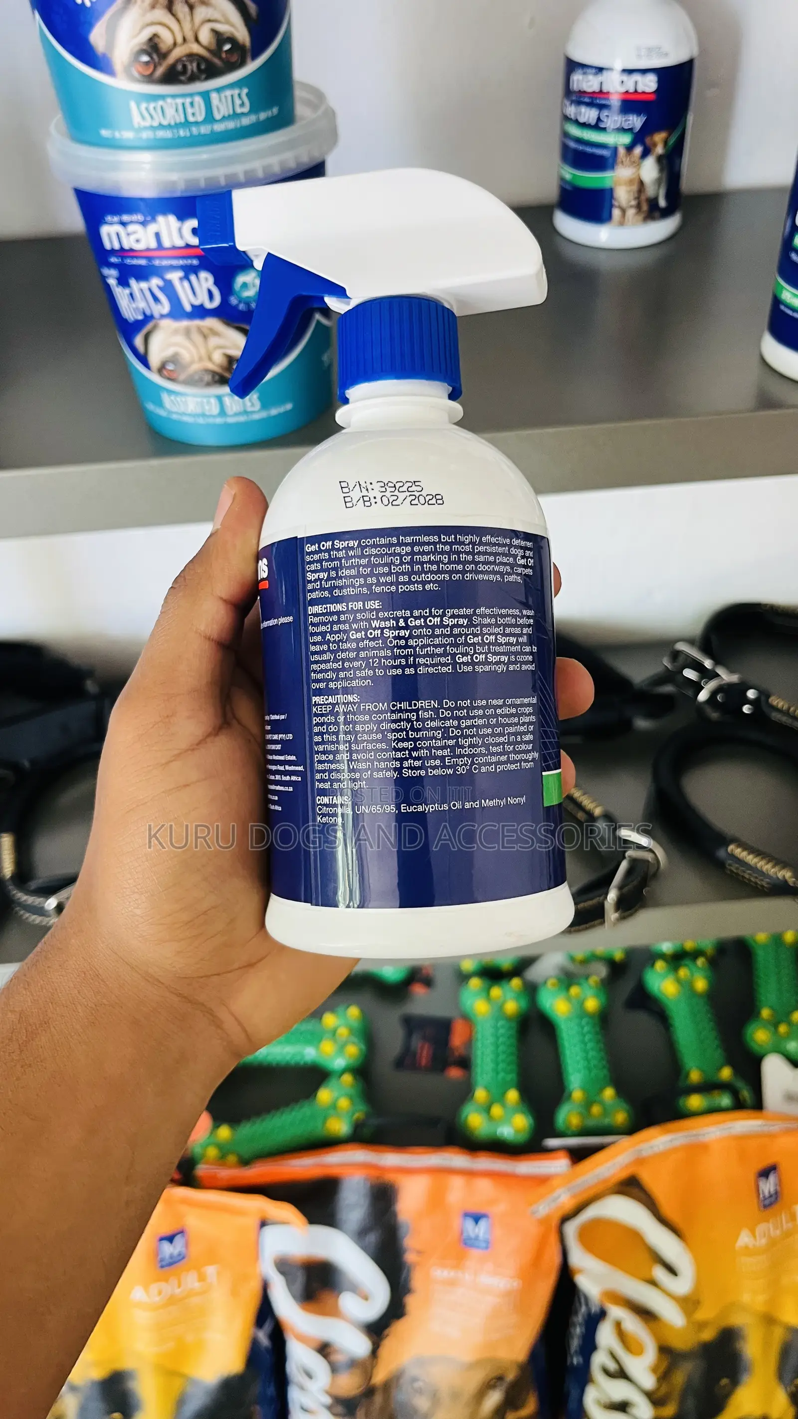 Get Off Spray | በየቦታዉ እንዳይፀዳዱ