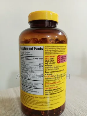 Nature Made Omega 3 Fish Oil 1200mg – 300 Softgels (New Sealed)