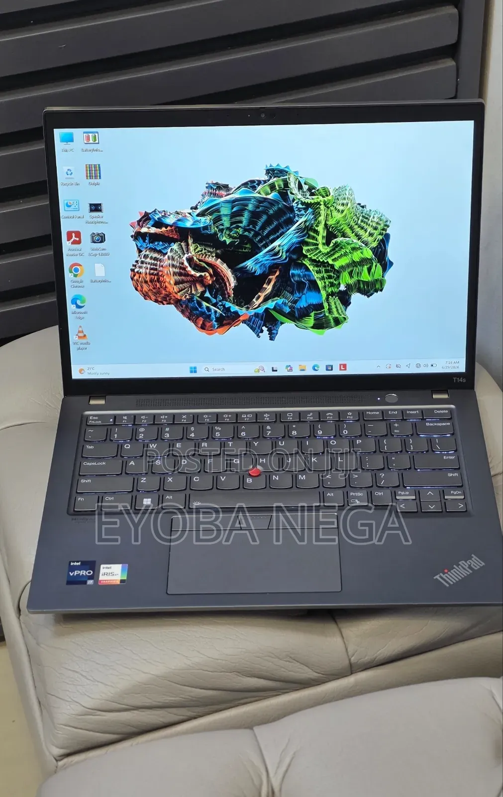 New Laptop Lenovo ThinkPad T14s G4 16GB Intel Core i7 SSD 512GB